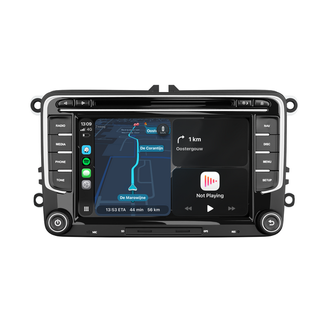 Navigazione per VW Seat e Skoda 7" | Carplay | Android | WIFI | DAB+ | 128GB