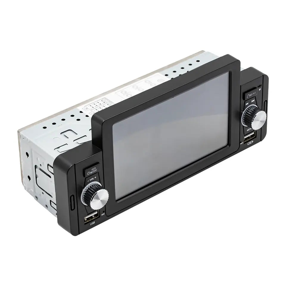 Stereo per auto 1 DIN 5" con CarPlay e Android Auto