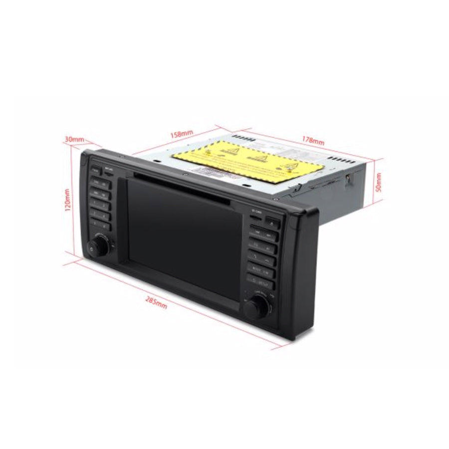 Navigatore per BMW E39 7" | Mirrorlink | DAB+ | Bluetooth | 32GB