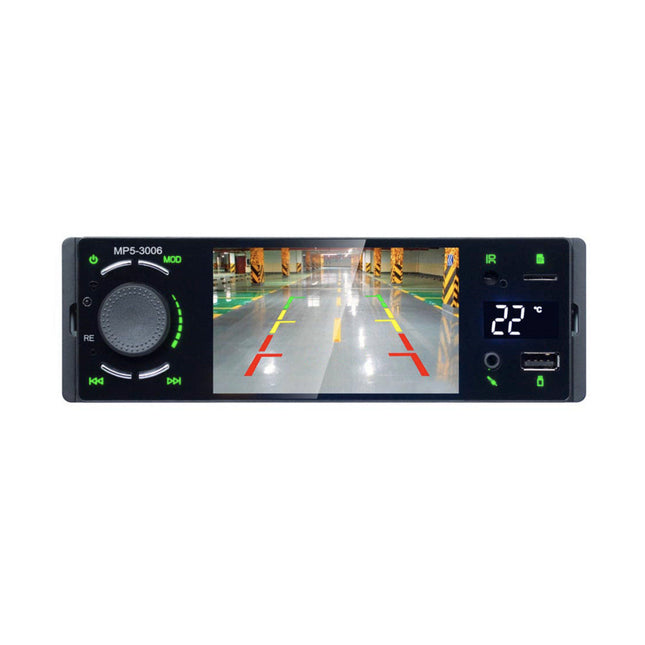 UNIVERSAL 1 Din Car Stereo con 4 "Screen | Bluetooth | FM | Aux | Camera