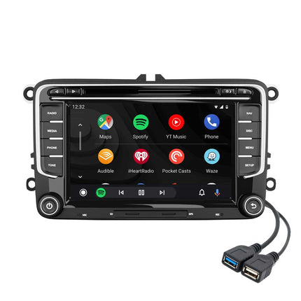 Navigatore per VW Seat e Skoda 7" | Carplay Wireless | Android Auto | DAB+ | 64 GB